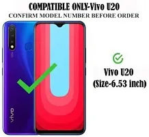 A Flip Cover for Vivo U20 Blue Dual Protection-thumb1