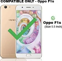 A Flip Cover for Oppo F1s Brown Dual Protection-thumb1