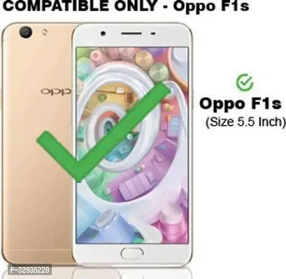 A Flip Cover for Oppo F1s Brown Dual Protection-thumb2