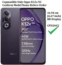 Flip Cover for OPPO K12x 5GOppo A3 Pro 5G Blue-thumb1