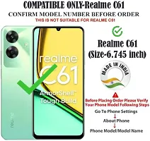 A Flip Cover for Realme C61 Brown-thumb1