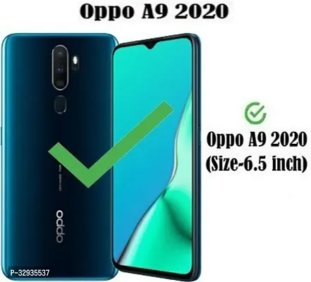 A Flip Cover for Oppo A9 2020 Brown Dual Protection-thumb2