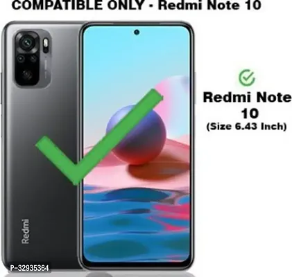 Flip Cover for Mi Redmi Note 10 Brown Dual Protection-thumb2