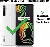 A Flip Cover for Realme Narzo 10 Brown Dual Protection Pack of 1-thumb1