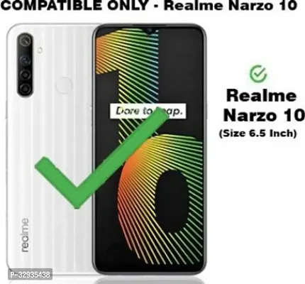 A Flip Cover for Realme Narzo 10 Brown Dual Protection Pack of 1-thumb2