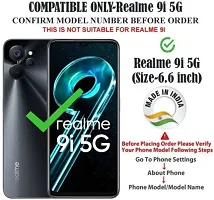 A Flip Cover for Realme 9i 5G Blue Dual Protection-thumb1