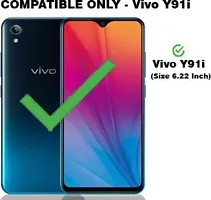 A Flip Cover for Vivo Y91i Brown Dual Protection-thumb1