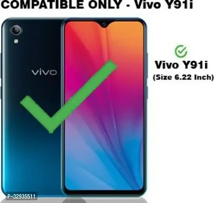 A Flip Cover for Vivo Y91i Brown Dual Protection-thumb2