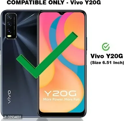 A Flip Cover for Vivo Y20G Blue-thumb2