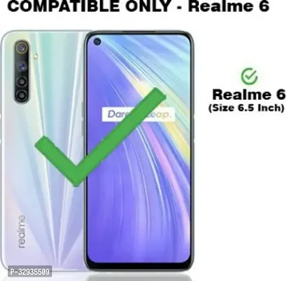 A Flip Cover for Realme 6 Brown Dual Protection-thumb2