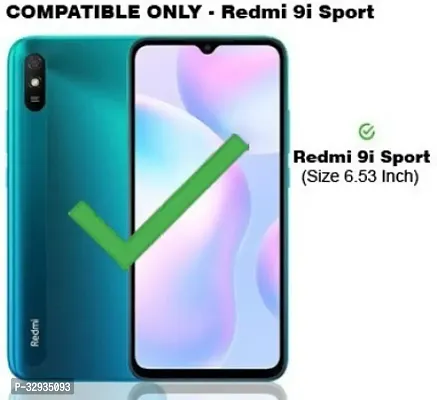 Flip Cover for Mi Redmi 9i Sport Blue Dual Protection-thumb2