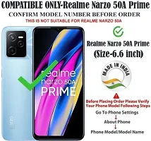 A Flip Cover for Realme Narzo 50A Prime Blue-thumb1