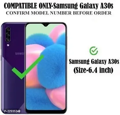 A Flip Cover for Samsung Galaxy A30s Brown Dual Protection-thumb2