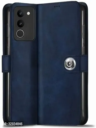 A Flip Cover for vivo Y200 5G Blue-thumb0