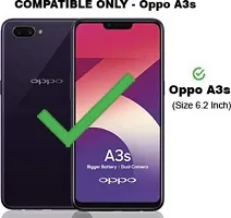 A Flip Cover for Oppo A3s Brown Dual Protection-thumb1