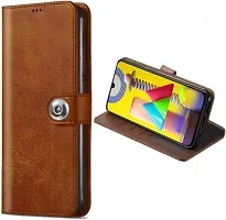 Flip Cover for Xiaomi Redmi Note 8 Pro Brown Dual Protection-thumb4