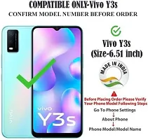 A Flip Cover for Vivo Y3s Blue Dual Protection-thumb1