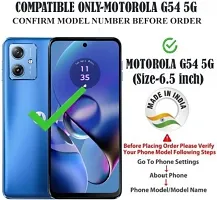 A Flip Cover for Motorola g54 5G Blue-thumb1