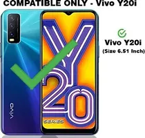 A Flip Cover for Vivo Y20i Blue Dual Protection-thumb1