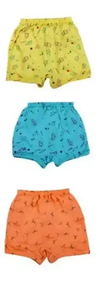 Stylish Fancy Cotton Printed Panty For Kids Pack Of 3