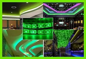 Home APPLIANCES LED Light Strip + with LED Driver Bright LED Strip Lights for Decoration 4000K LED Strip Flexible Rope Lights, Lighting (Green , 5 Meter)?-thumb3