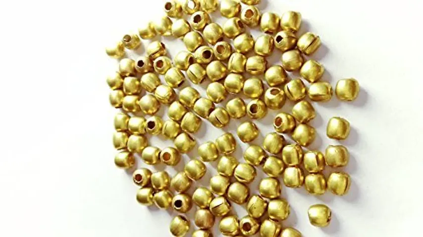 Pack of 50Gm Sparkle Int Jewellery Making Round Balls Beads 4 MM