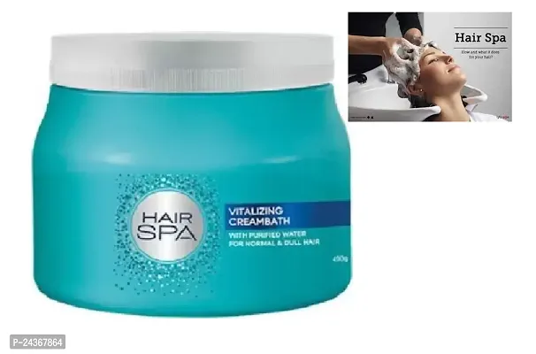 hair spa vitalizing creambath 490g-thumb0