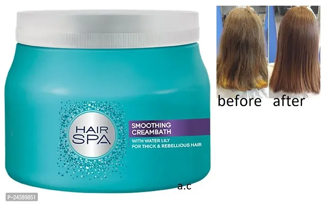 Hair Spa Smoothing Hair Creambath 490gm-thumb0