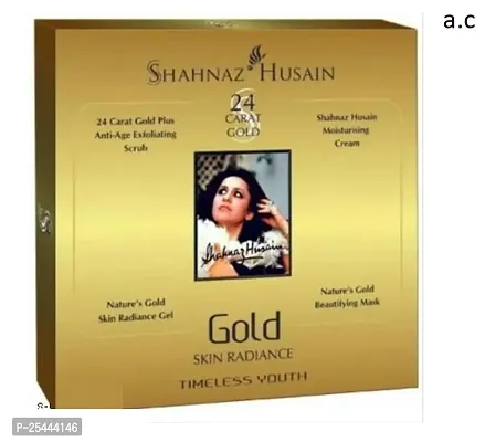 Shhanaz husain gold mini  24 carit facial kit pack of 1-thumb0