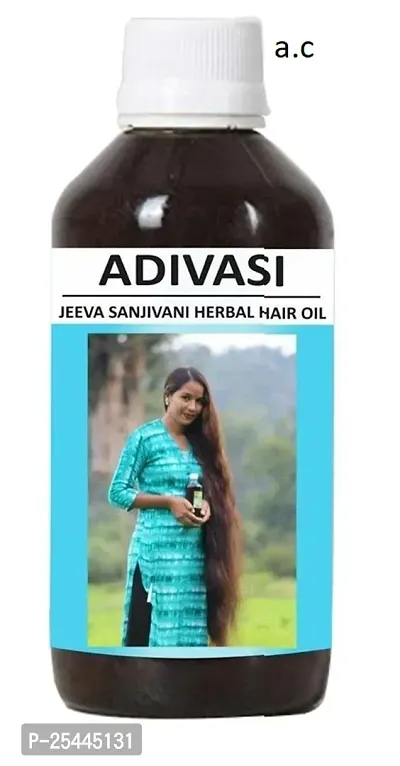 Advance Adivasi Herbal hair oil for hair growth Ayurvedic Hair pack of 1-thumb0