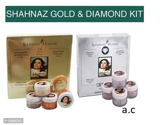 shhanaz husain gold and diamond mini combo facial kit-thumb0