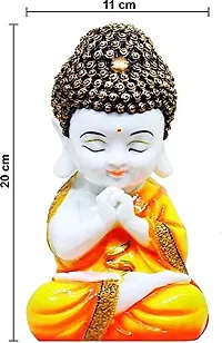 Craft Junction Handcrafted Little Baby Monk Decoraive Showpiece Figurine Gifting Someone Special Decorative Showpiece for Living Room/Office Decor/Home Decor/Statue-thumb2