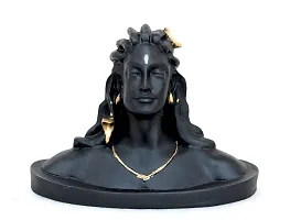 Craft Junction Lord Adiyogi Shiva Idol Statue Decorative Showpiece Home Decor Car Dashboard Office Table Living Room-thumb2