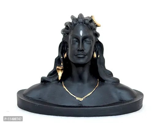 Craft Junction Lord Adiyogi Shiva Idol Statue Decorative Showpiece Home Decor Car Dashboard Office Table Living Room-thumb3