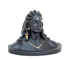 Craft Junction Lord Adiyogi Shiva Idol Statue Decorative Showpiece Home Decor Car Dashboard Office Table Living Room-thumb3