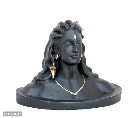 Craft Junction Lord Adiyogi Shiva Idol Statue Decorative Showpiece Home Decor Car Dashboard Office Table Living Room-thumb4