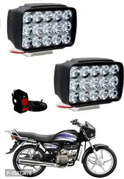 QZ DEVICE PZ15LED2PCSWITCHSWITCH0286 LED Motorbike::Car Fog Lamp Hero Splendor::Splendor iSmart::Splendor Plus::Universal For Bike::Universal For Car