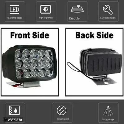 QZ DEVICE PZ15LED2PCSWITCHSWITCH0286 LED Motorbike::Car Fog Lamp Hero Splendor::Splendor iSmart::Splendor Plus::Universal For Bike::Universal For Car-thumb5