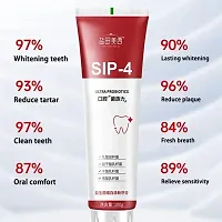 Sinjha Sp4 Ultra Teeth Whitening Toothpaste(30g) With free Brush-thumb3