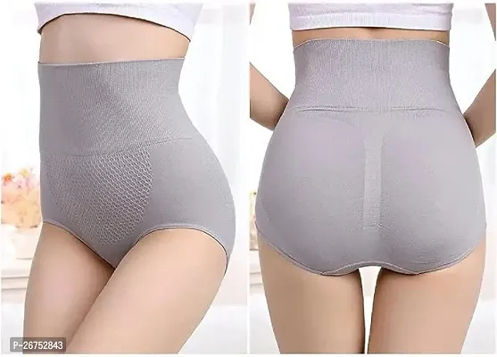 Women's And Girl's Flawless Figure Shapewear: Women's High Waist Body Shaper Panty with Seamless Tummy Control, Butt Lifter, and Thigh Slimmer-thumb2