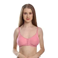 Women/girls Non Padded Full Coverage Front Hook Bra Pack Of 2 Multicolor-thumb3