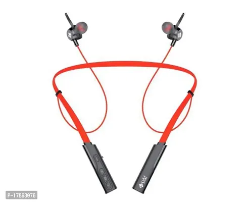 Stylish Headphones Red On-ear And Over-ear  Bluetooth Wireless