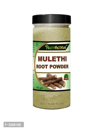 NutrActive Organic Mulethi (Licorice Yastimadhu) Powder 150 gm-thumb0