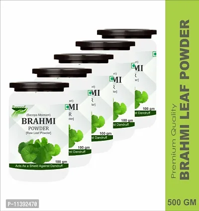 Rawmest Brahmi Powder 500gm | Waterhyssop Powder | Bacopa monnieri| For Har Care | Men  Women