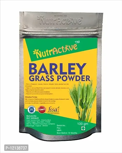 NutrActive organic Barley Grass Powder, 100 gm