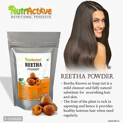 Reetha Powder (100% Natural Reetha Powder) (200 G)-thumb3
