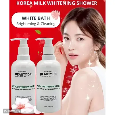 VITRACOS Korean BEAUTY.DR - KOREA MILK WHITENING SHOWER GEL - 300ML_(pack of 2)