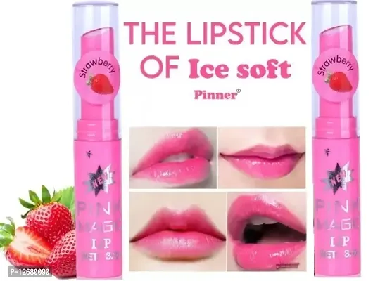 professional pink magic lip balm pack of 02