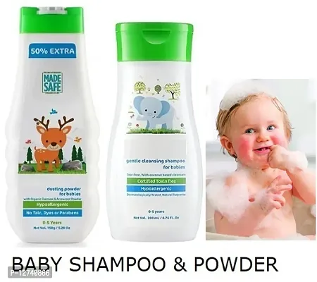 PROFESSIONAL BABY POWDER WITH BABY SHAMPOO-thumb0