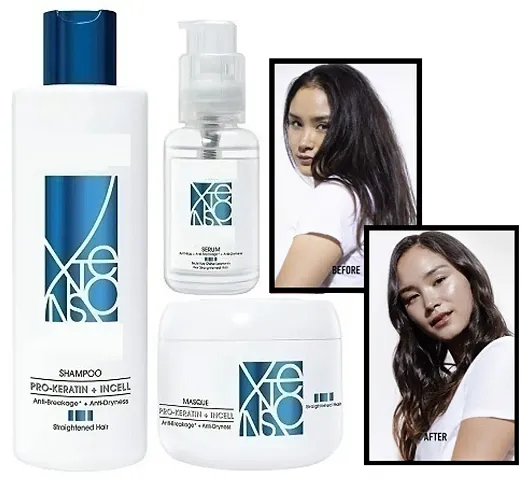 PROFESSIONAL LOREAL XTENSO HAIR SERUM WITH HAIR MASQUE WITH HAIR SHAMPOO COMBO